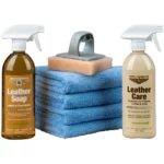 Leather Vinyl Care Kit - Leather Soap, Leather Care, Aero Microfiber Towels, Aero Bug Scrubber - Image 2