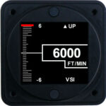 Electronic Vertical Speed Indicator with Altitude Encoder