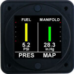 Fuel & Manifold Pressure with Voltmeter Kit