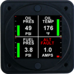 Oil Pressure, Oil Temperature, Fuel Pressure, Voltmeter Ammeter Kit - Image 5