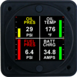 Oil Pressure, Oil Temperature, Fuel Pressure, Voltmeter Ammeter Kit - Image 7