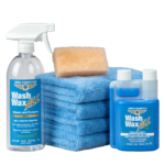 Wash Wax ALL 8 Fl. oz [Makes 1 Gallon] Concentrate Kit - Waterless Wash Cleaner and Protectant