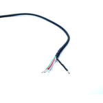 Cable Apple MFI Cert. Lightning 0.4M (1.3Ft) 4-Wires Solder Termination Black - Image 2