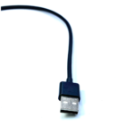 Cable Apple MFi Cert. Lightning to USB-A Male 0.4M (1.3Ft) Black - Image 3