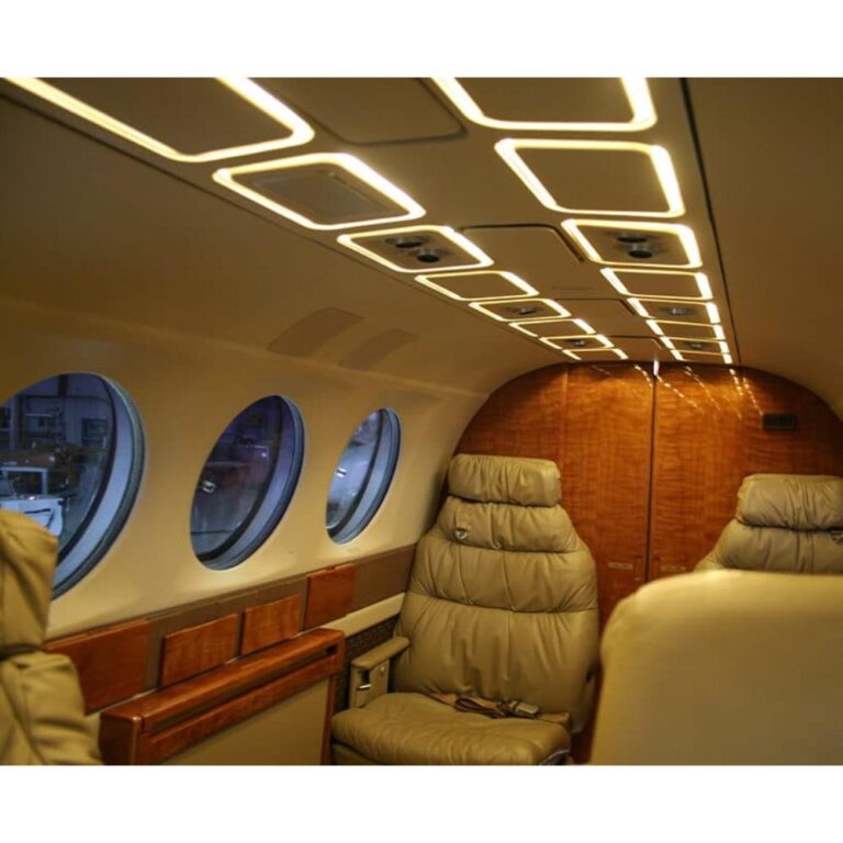 King Air 300/B300/350 Series LED Cabin Overhead Upgrades – CostAero.com
