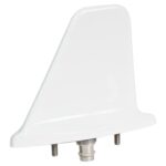 CI 105 DME TRANSPONDER ANTENNA/BNC Female Connector, L-Band, 960-1220 MHz and 1030-1090 MHz, 50 Ohms, Airspeed 400 Knots, cork gasket included, 2 Hole Mount & a White Finish