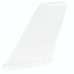 CI-108-L VHF BLADE ANTENNA/CI-108 with Leading Edge Protection, BNC Female Connector, 118-137 MHz, 50 Ohms, 25 Watts, Airspeed 600 Knots, 6 Hole Mount & a White Finish.