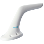 CI 211 VHF BLADE ANTENNA/BNC Female Connector, 118-137 MHz, 50 Ohms, 30 Watts, Airspeed 573 Knots, Includes Gasket C21104, 6 Hole Mount & a White Finish