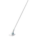 CI 291 VHF ROD ANTENNA/BNC Female Connector, 118-137 MHz, 50 Ohms, 50 Watts, 3 Hole Mount, Airspeed 250 Knots & a White Finish