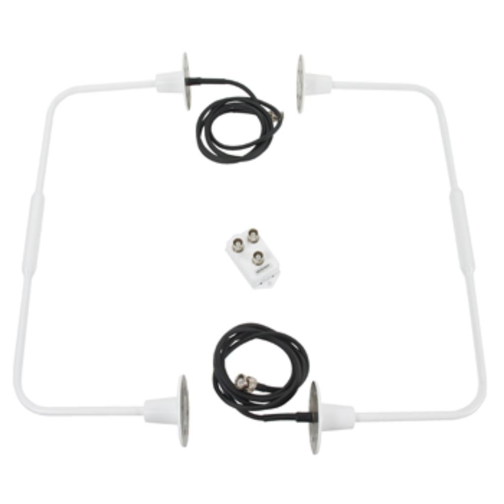 N48-3 DM N48-3 VOR/LOC Balanced Loop Antenna | 108MHz–118MHz, BNC Male Connector, 4-Hole Mount (each side) - Image 1