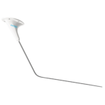 CI 122 VHF BENT WHIP ANTENNA/BNC Connector, 118-137 MHz, 50 Ohms, 50 Watts, Airspeed 350 Knots, Includes Gasket B12607-3, 4 Hole Mount & a White Finish