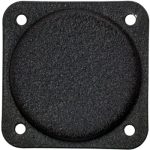 COVER PLATE/2 1/4 diameter. Black aluminum.