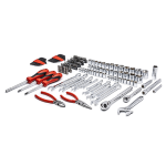 150 Pc Mechanics Professional Tool Set | 1/4"" & 3/8"" Drive, 6 Pt SAE/Metric - Image 2
