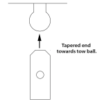 Rock Steady VibeX Robby Tow Ball Mount (Mount Only) - Image 4