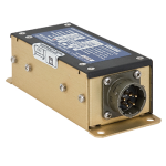 DC POWER CONVERTER/DC to regulated and controllable DC power converter, 37.5 watt. Input: 28 VDC, Output: 37.5 W, 0-5 VDC.