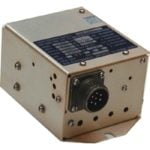 DC POWER CONVERTER/DC to regulated and controllable DC power converter, 75-120 watt. 0-5 VAC or 0-5 VDC voltage control.