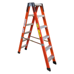 Lock-N-Climb Fiberglass Mini Dual Ladder | 6ft