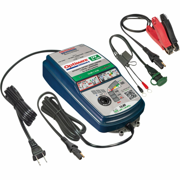 Optimate TM-275 v2 10 amp Battery Charger/Maintainer/Power Supply (12-13.2V Batteries)