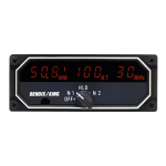 KDI 572 DME Master Display | 5 VDC lighting