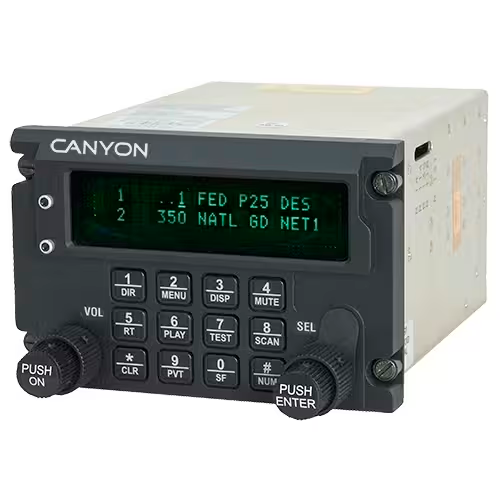 31300-1202-1200-0-10-000 C-5000 Control Head | P-25, NVG, Black, Single Serial RT Control - Image 1