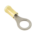 PIDG 9.35 mm Nylon Ring Terminal | 12 – 10 AWG, Yellow