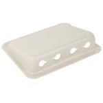 SURFACE MOUNT JACK HOUSING/Beige aluminum, powder coat, wrinkle finish. Height: 1.13 Width: 3.75 Length: 5