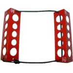 Aluminum Travel Chock | Red, Medium Wheel Size