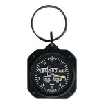 Altimeter Instrument Style Keychain | 1.5 inch