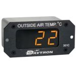 M301 Digital Outside Air Temperature Gauge | Celsius, Orange LED, Remote Probe