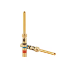 CONTACT PIN/Size 22, for 28 gauge wire, male. Gold plating. For use with crimp tool: AFM8 with K42 and MH860 with 86-6: Install/Removal tool: DAK95-22MB OR MS1969/1-04.