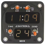 M811B Digital Clock | Flight Time Recorder, Elapsed Time Meter