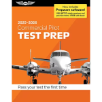 2025-2026 Commercial Pilot Test Prep | Softcover, Prepware Software