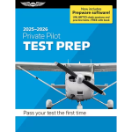 2025-2026 Private Pilot Test Prep | Softcover, Prepware Software