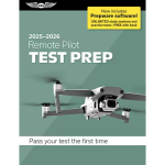 2025 Remote Pilot Test Prep with Prepware Download | Softcover