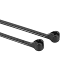 SELF LOCK CABLE TIE/3.62 18 lbs, .091 width, black.