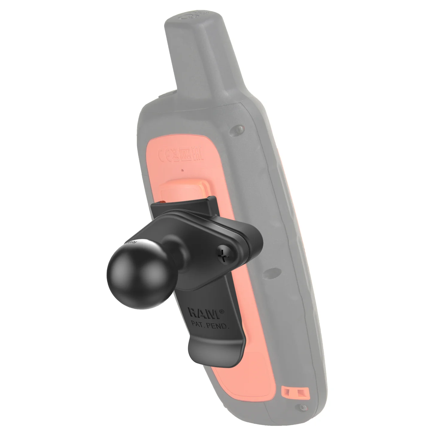 793442007620 1 RAMĀ® Spine Clip Holder with Ball for Garmin Handheld Devices - Image 1