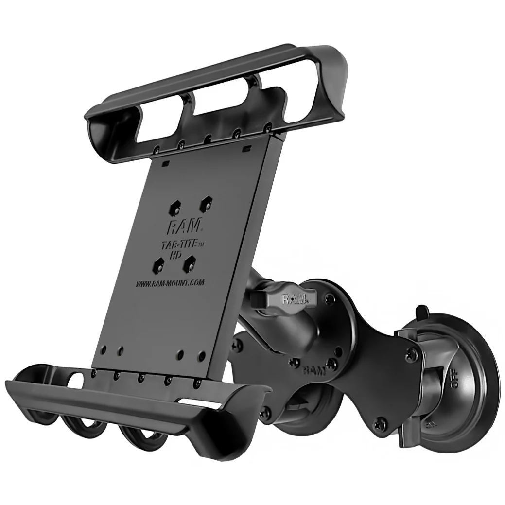 793442939648 1 RAM® Tab-Tite™ Dual Suction Mount for iPad Pro 9.7 with Case - Image 1