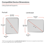 RAM® X-Grip® with Twist-Lock™ Pivot Suction for 9"-11" Tablets - Medium - Image 6