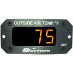 M301 Digital Outside Air Temperature Gauge | Fahrenheit, Orange LED, 3-Pin Remote Probe