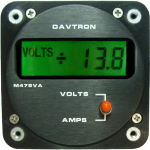 Model 475VA-R-28V | 2 Function DC VOLTS & AMPS | 28V | NVG Lighting