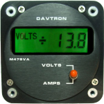 Model 475VA-R-28V | 2 Function DC VOLTS & AMPS | 5V | NVG Lighting