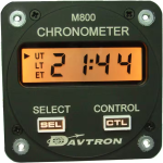 M800 Series Digital Clock | 28V Lighting, Illuminated Buttons, Keep-Alive Memory Battery, Black