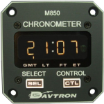 M850 Digital Clock Chronometer | 2-1/4in, 14V Orange Incandescent