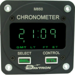 M850 Digital Clock Chronometer | 2-1/4in, 28V NVG Incandescent, Internal Mount