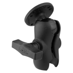 RAM® Double Socket Arm with Round Ball Plate - C Size Short - Image 2