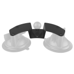 RAM® Adapter Plate for RAM® Twist-Lock™ Dual Suction Cup Base, Offset Plate