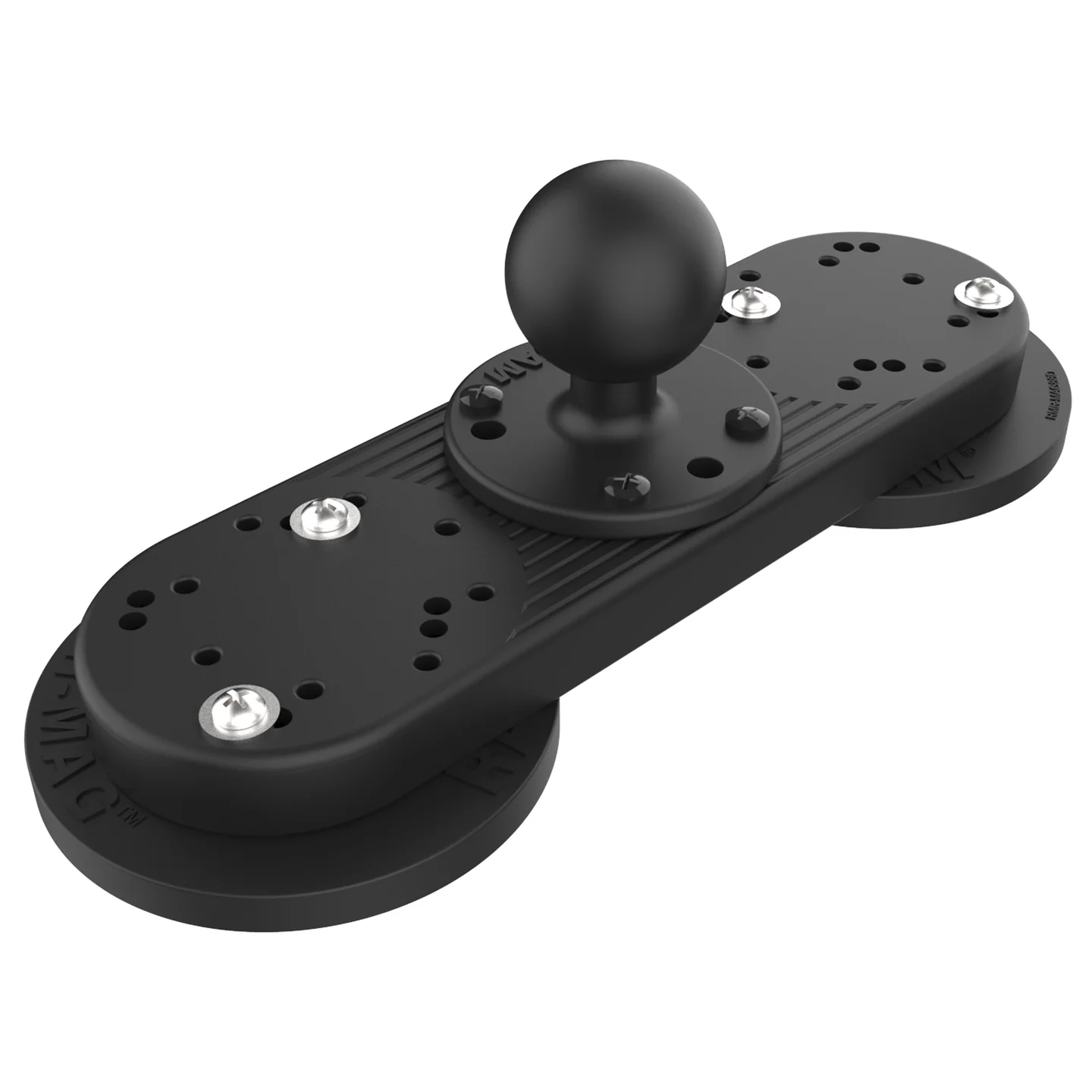 RAM-202-333-MAG88U 1 RAM® Tough-Mag™ Double Magnetic Ball Base - Image 1