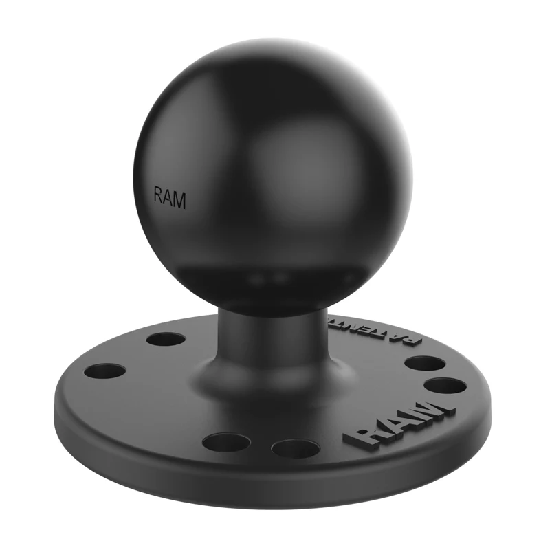 RAM-202U 1 RAMĀ® Round Plate with Ball - C Size - Image 1