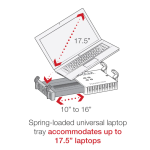 RAM® Tough-Tray™ Spring Loaded Laptop Tray - Image 5