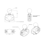 RAM® Rail Clamp Ball Base for 1.25" - 1.875" Rails - C Size - Image 2